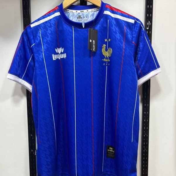 Camiseta Francia líneas azulino