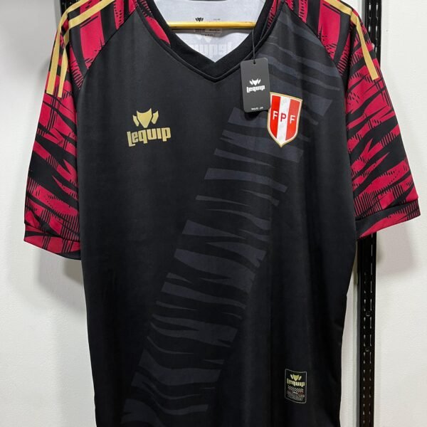 Camiseta Perú print negro