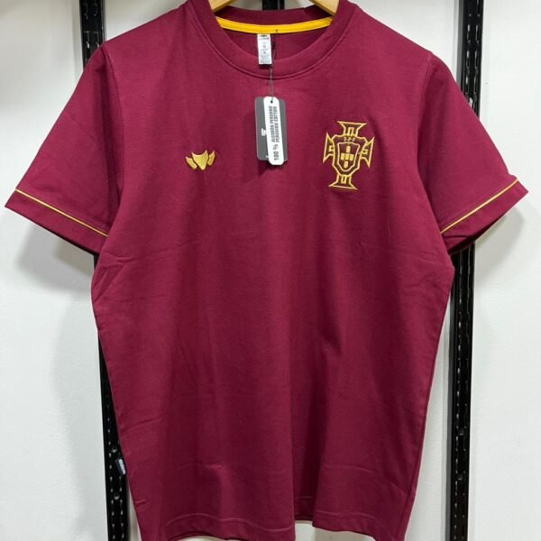 Camiseta algodón concho vino teams